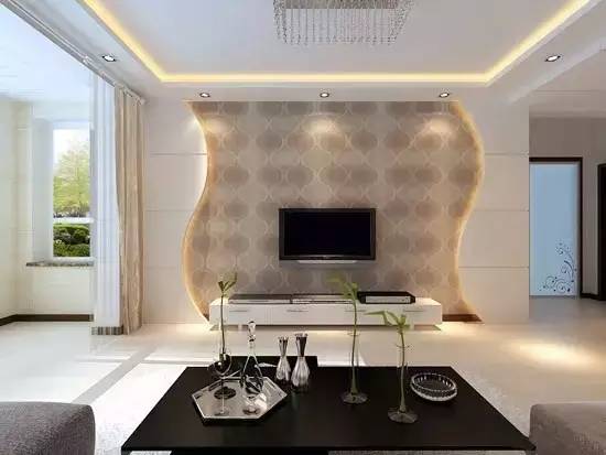 简单实用大面积电视背景墙,不踩坑的电视背景墙