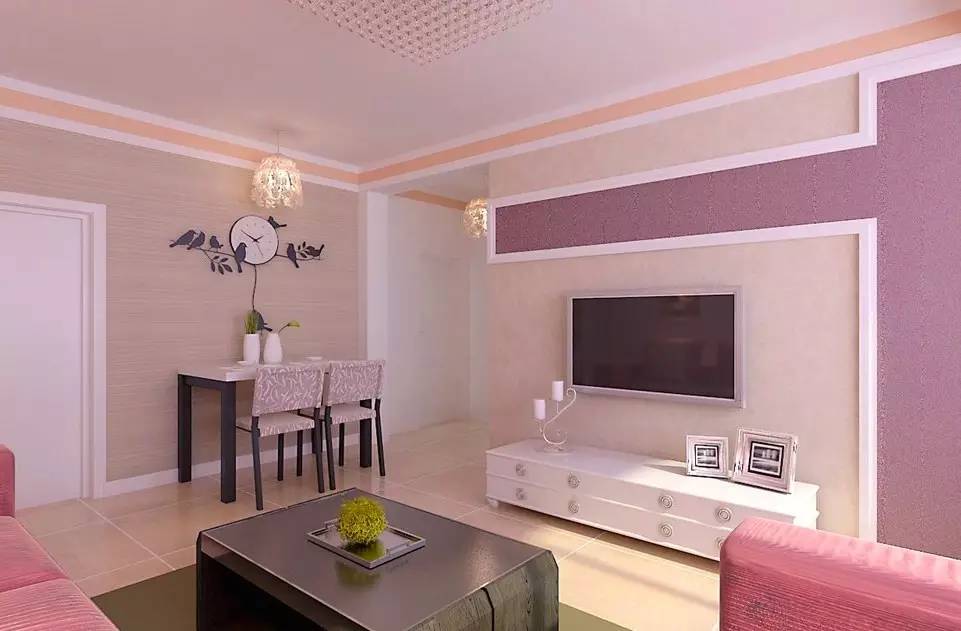 简单实用大面积电视背景墙,不踩坑的电视背景墙