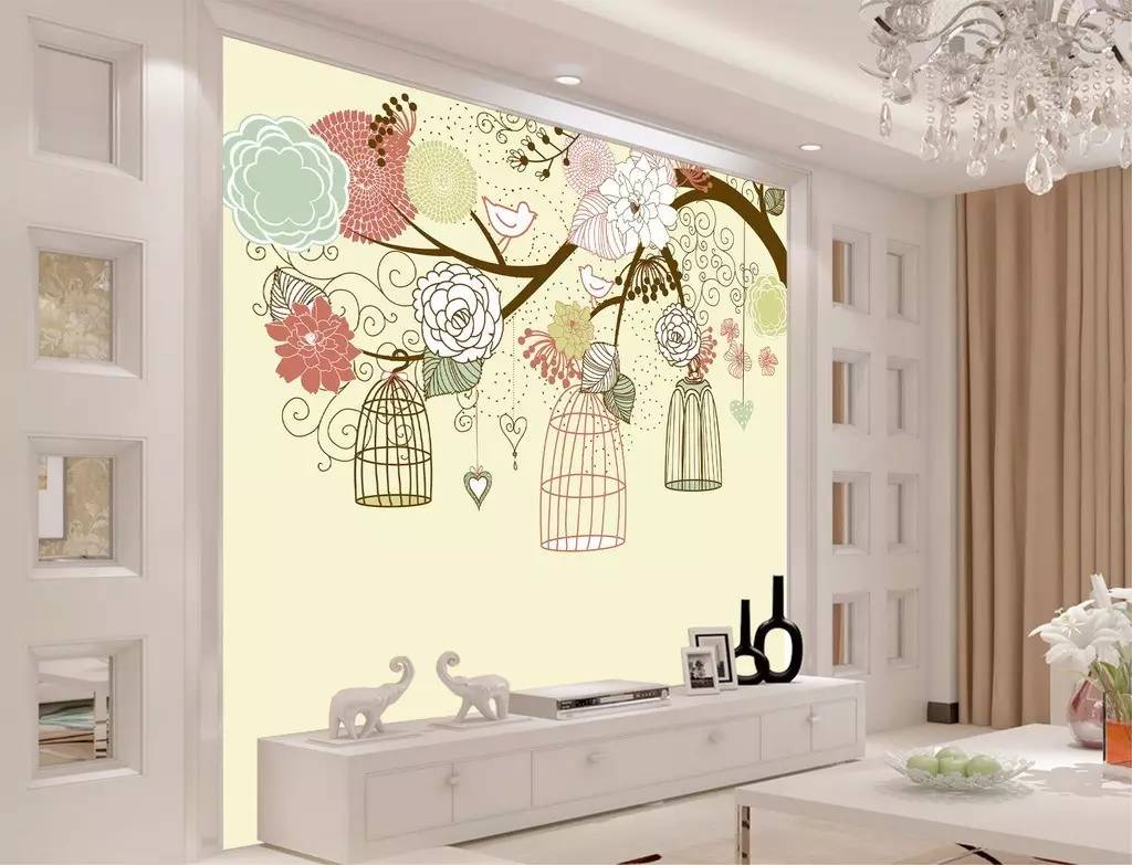 简单实用大面积电视背景墙,不踩坑的电视背景墙