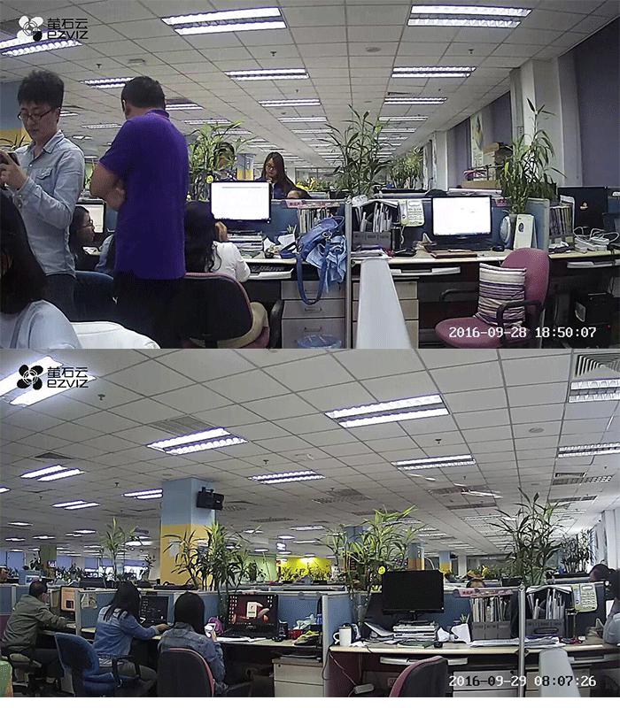 萤石智能监控c6,萤石云监控c6cn夜间测试