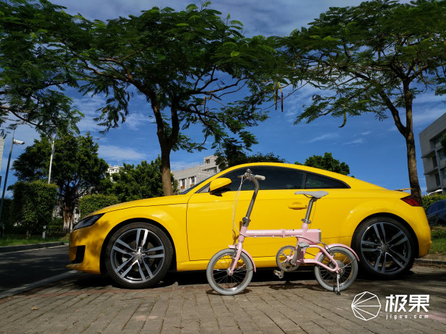 智能折叠电单车,云马mini智能折叠电单车