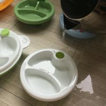 宝宝加热保温碗测评,宝宝分格吸盘碗餐具推荐