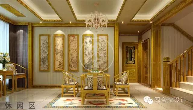 简约大气小户型中式红木装修风格,上海红木中式装修风格客厅效果图