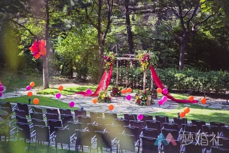 这场还原“暮光之城”的波西米亚婚礼，一只心机柯基告捷抢镜