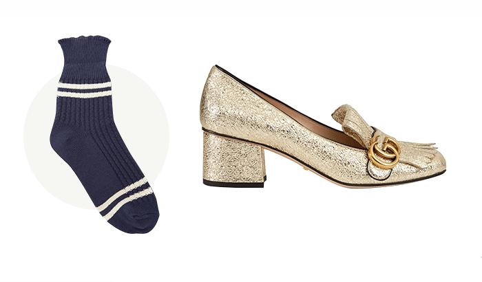 袜子要怎么搭配衣服,袜子正确搭配鞋子穿法