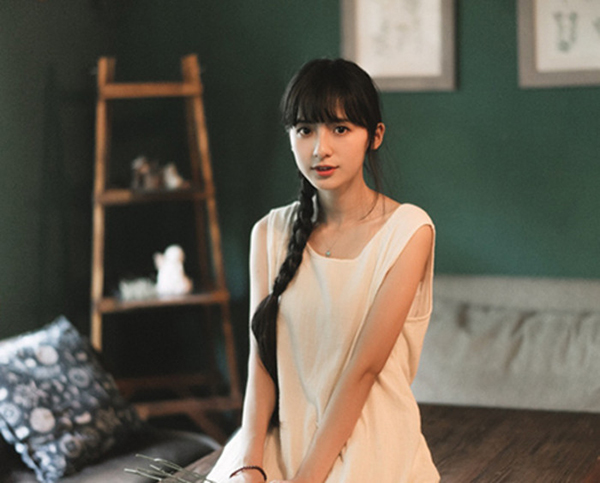 编发教程甜美侧麻花,九款简单的女神范编发教程分享