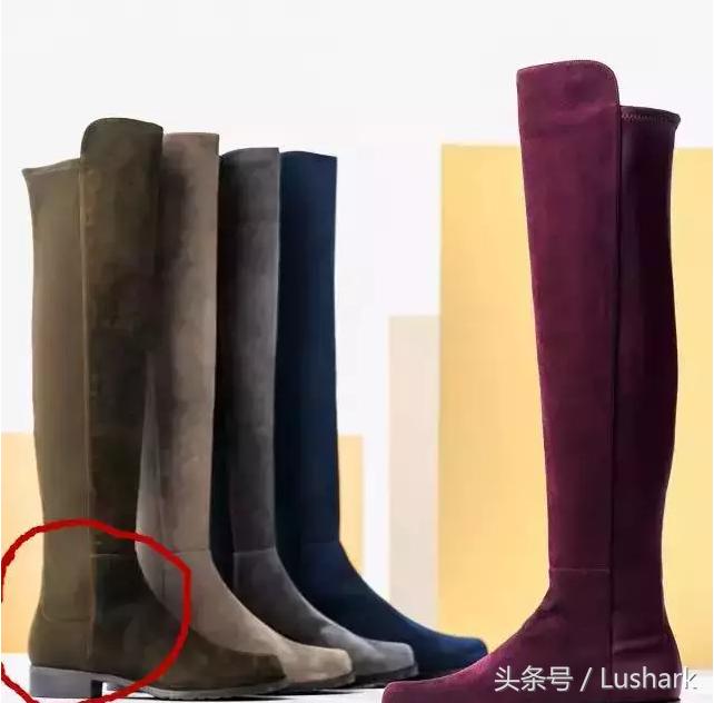 长筒靴便宜和贵的区别,1000元和10000元的鞋