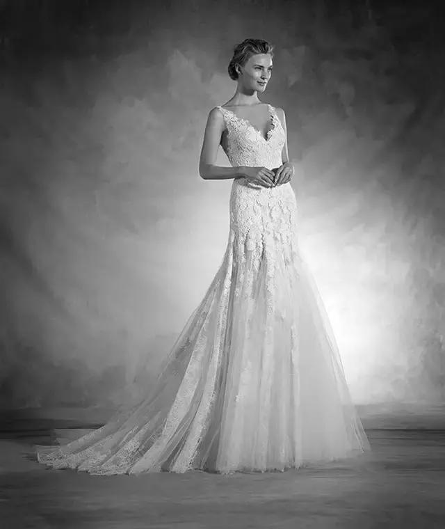 provision高定婚纱,巴塞罗那2021轻奢高定婚纱