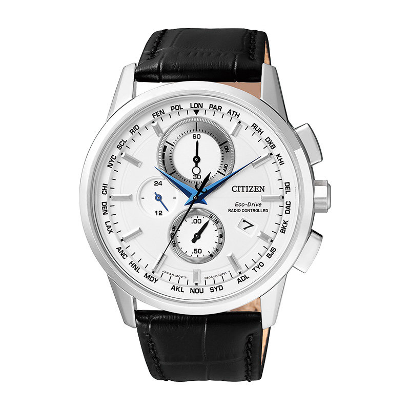 西铁城光动能电波计时腕表,光动能手表西铁城旅行