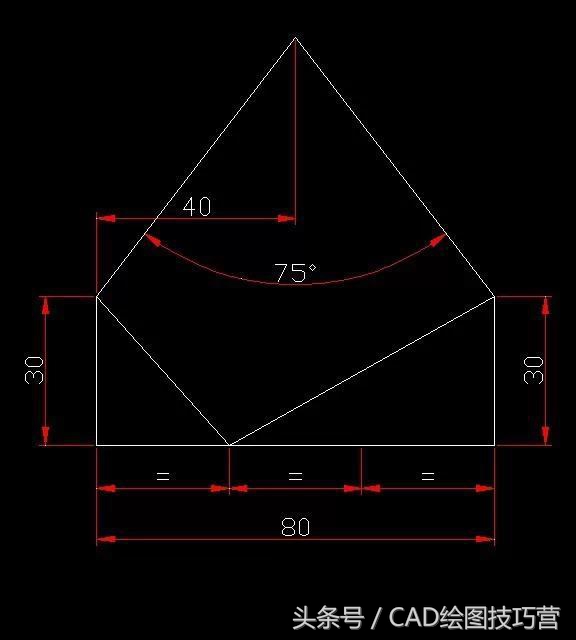 cad三维练习图100例解析,cad练习图纸第45张图教程