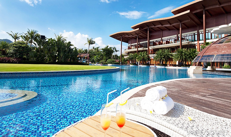 三亚市内温泉,三亚南田好汉坡神龙谷温泉