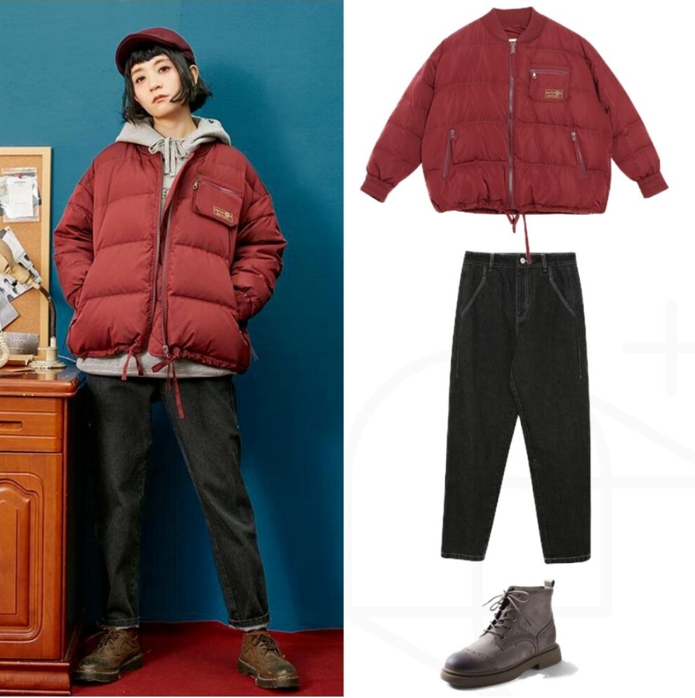 今年流行的羽绒服款式时髦又百搭,今年流行的短款羽绒服穿搭