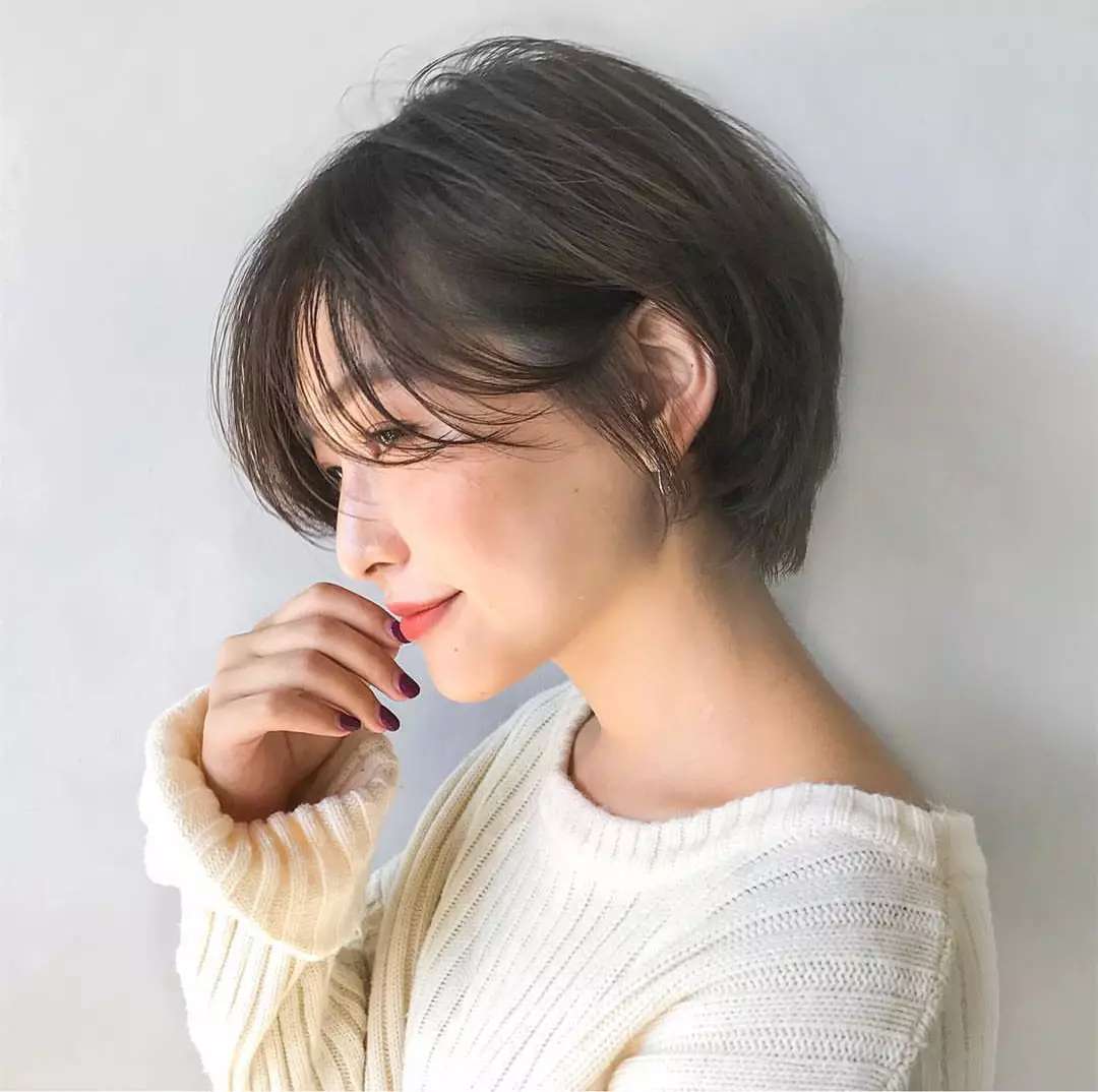 合适四五十岁女士短发教程,中年女性剪哪种短发好看