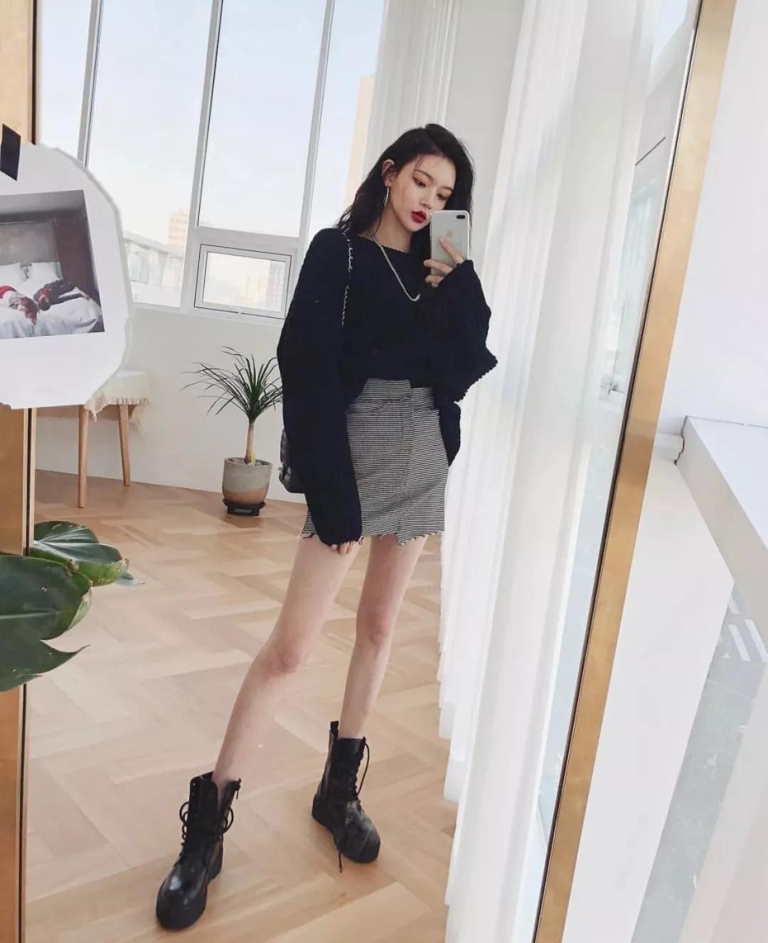 好看的冬季毛衣裙子套装,毛衣裙子太好看了这60件秋冬必买