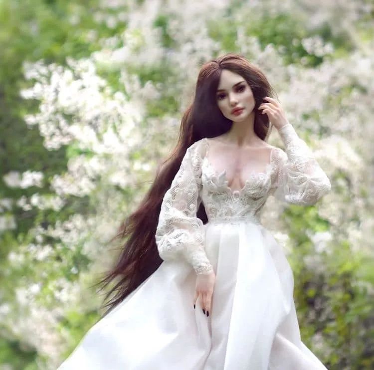 日本手工大师制作纸娃娃,手艺人制作芭比娃娃