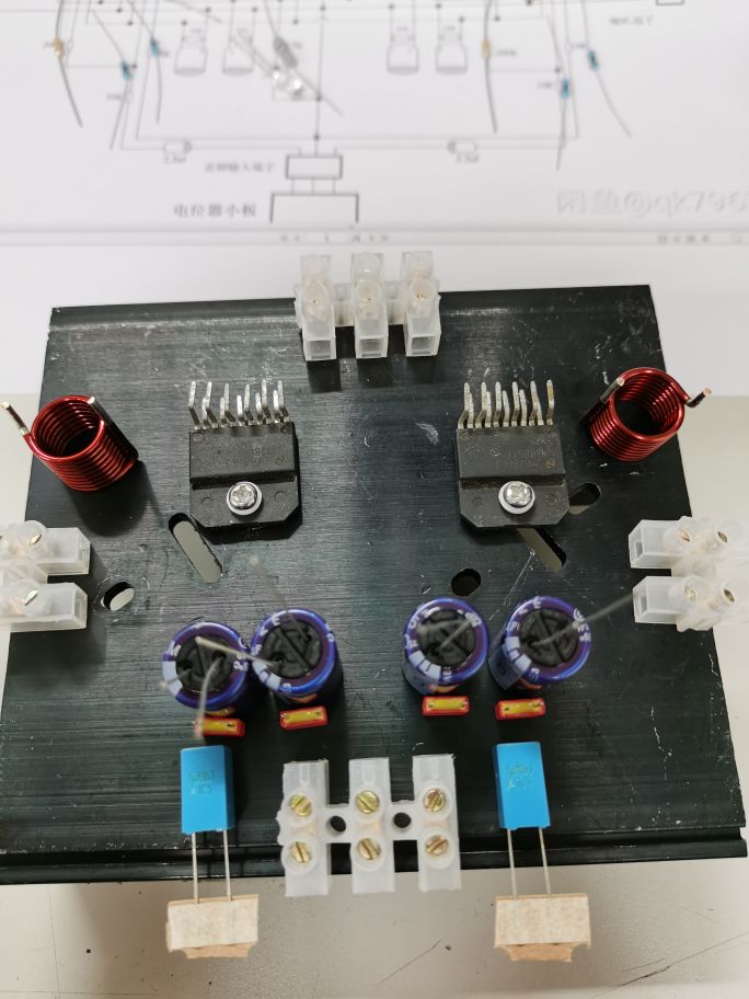 lm3886搭棚式功放零件,lm3886搭棚式功放过程