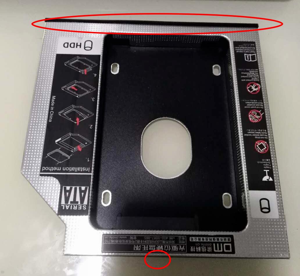 光驱位固态硬盘装双系统教程,华硕笔记本光驱位加装固态硬盘