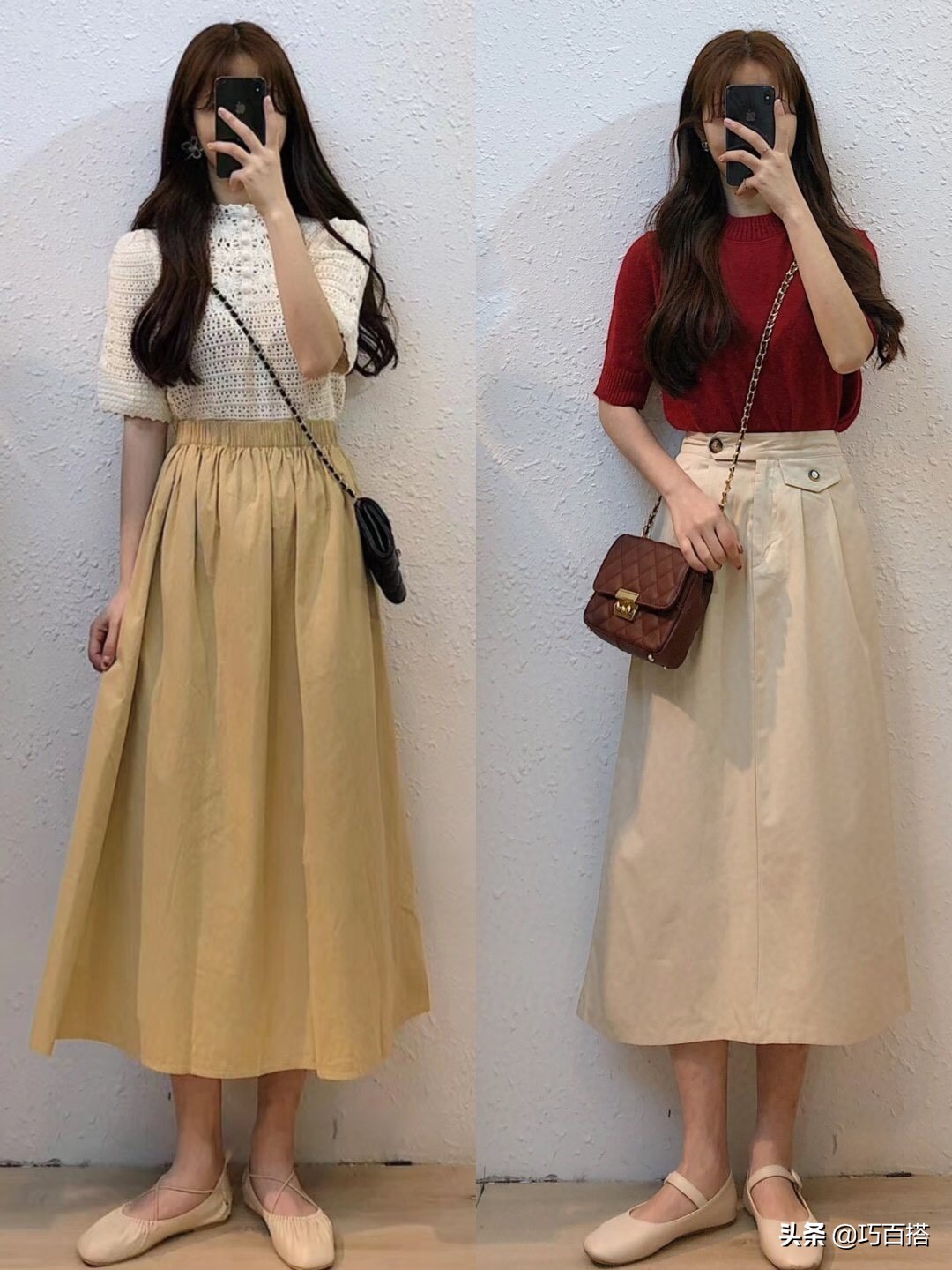 合适春季的18种裙装搭配，温柔气质又时尚，回头率百分百