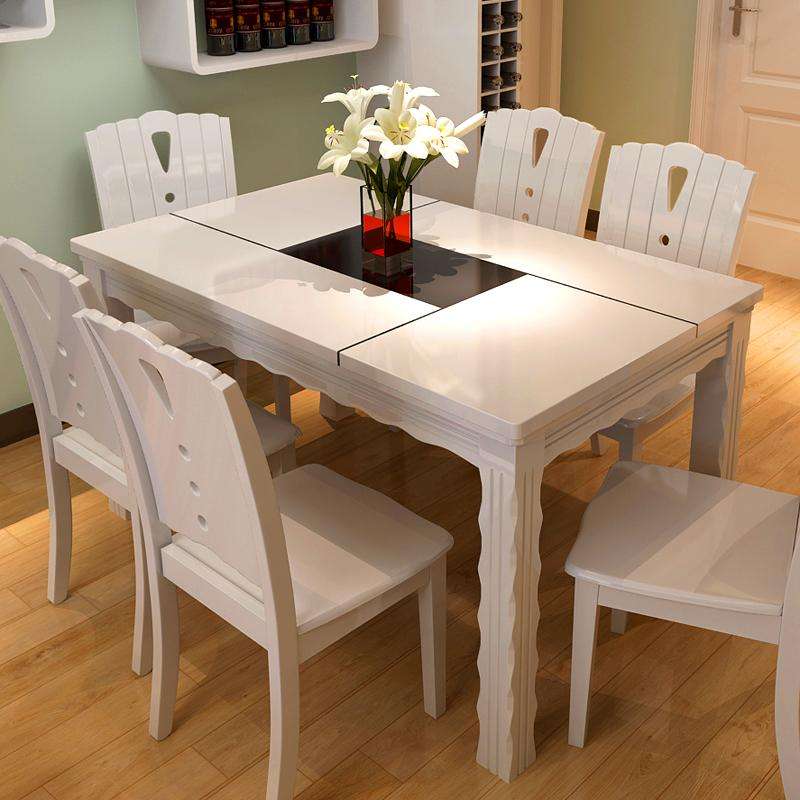 现代风格餐厅放圆桌还是方桌好看,小户型餐厅用圆桌还是方桌