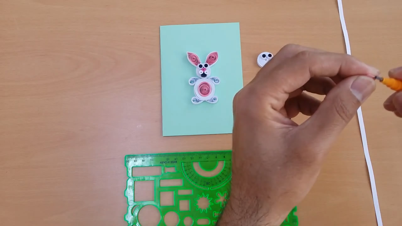 小兔子贺卡怎么做超级萌的那种,贺卡制作方法简单又漂亮的小兔子