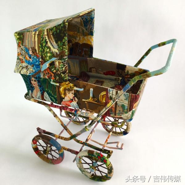 复古十字绣自绣,复古刺绣十字绣