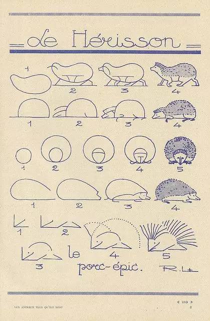 3分钟就能学会的简笔画教程,三分钟教你画超可爱的简笔画