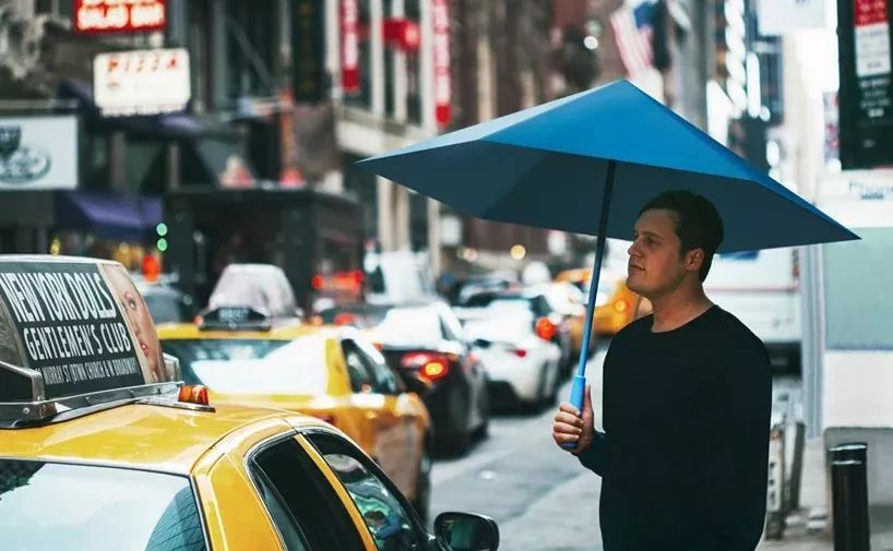 有什么简约风的雨伞,下雨创意雨伞设计