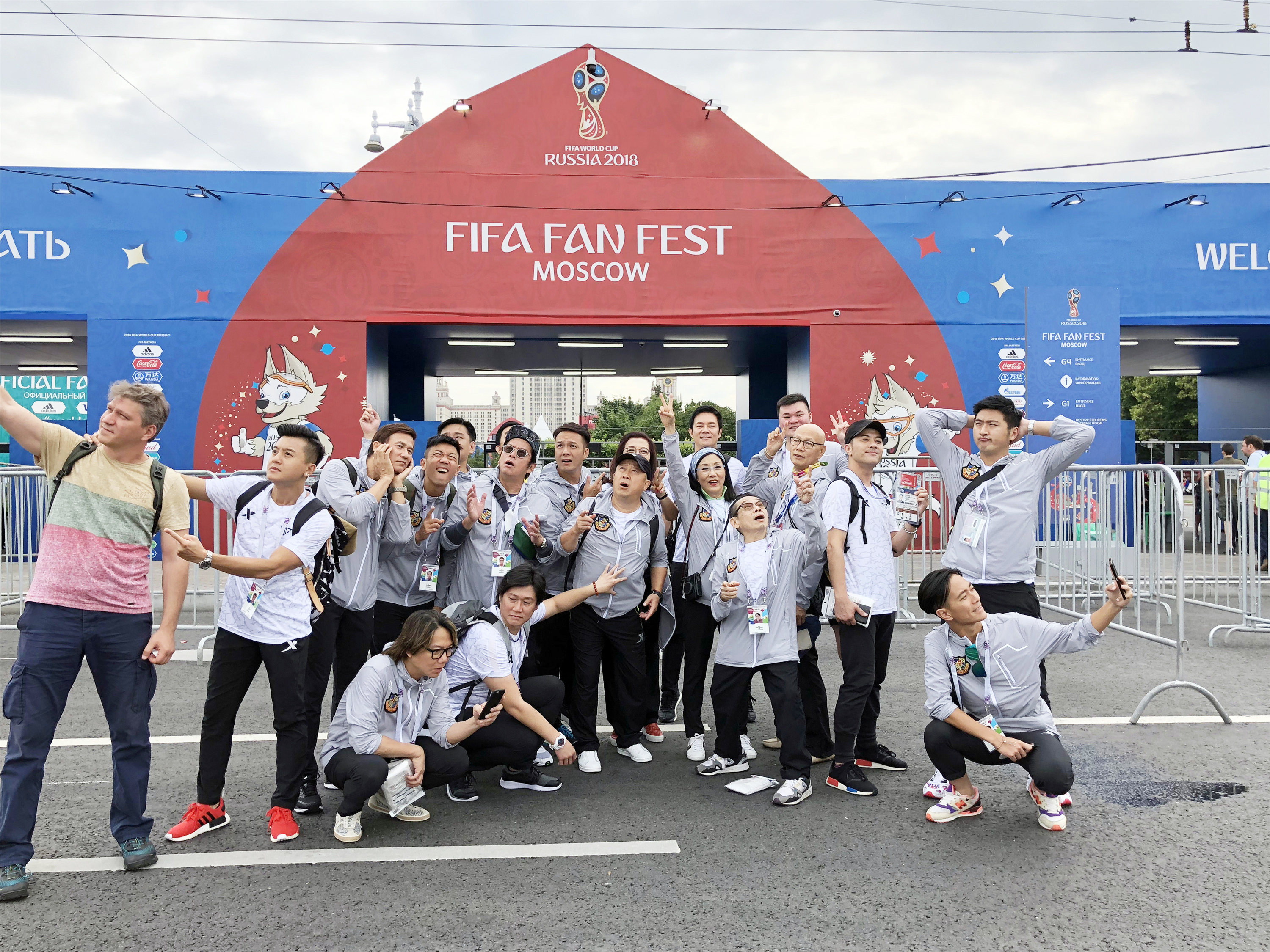 四年一次约会香港明星足球队远征俄罗斯世界杯