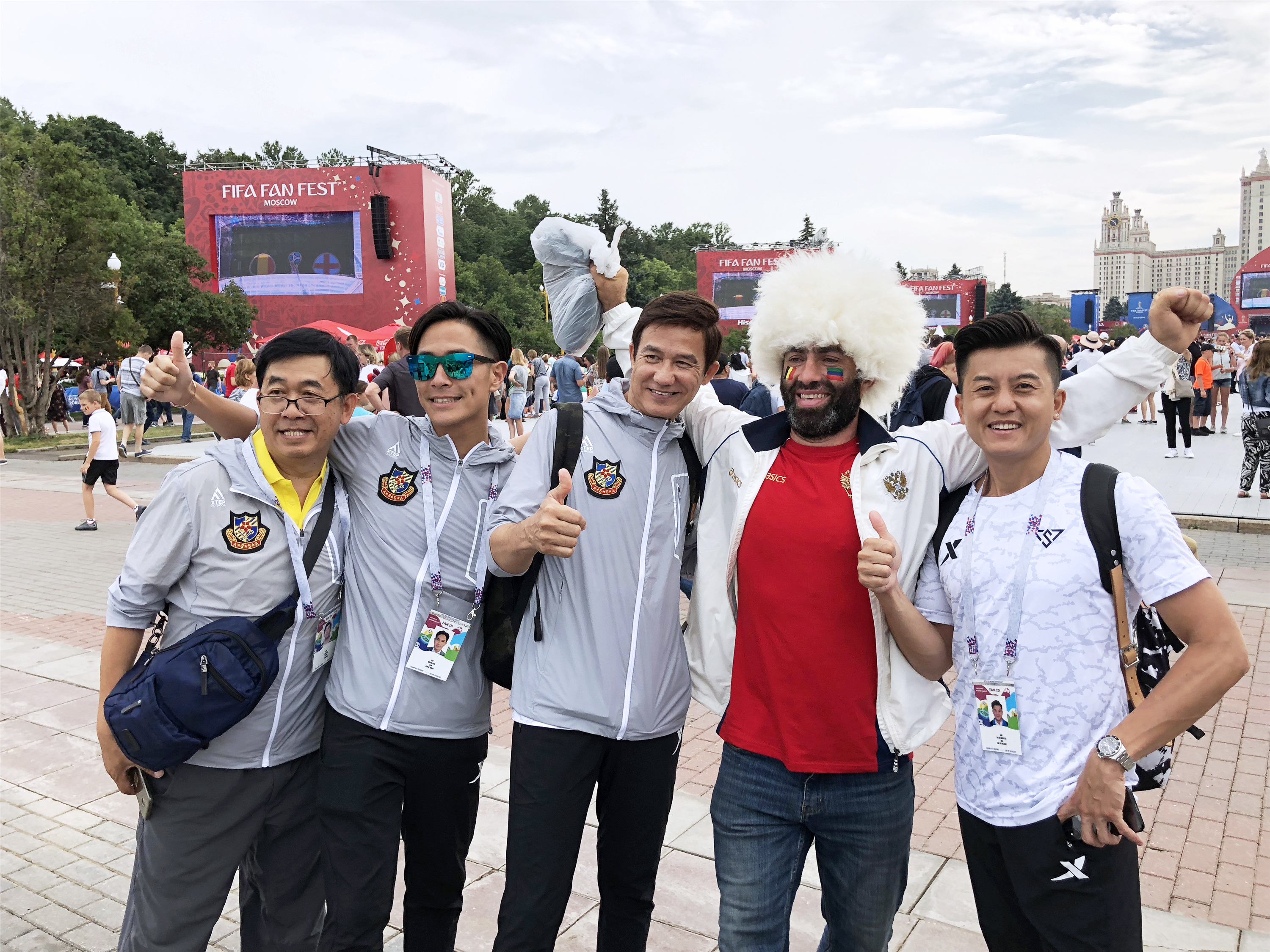 四年一次约会香港明星足球队远征俄罗斯世界杯