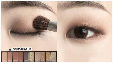 单眼皮眼妆教程直播,单眼皮肿眼泡眼妆