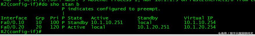 CCNA-19-HSRP+DHCP（理论+实验）