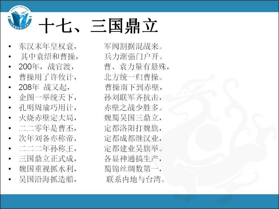 光明网的中国历史朝代顺口溜大全,中国历史朝代顺序表顺口溜完全版