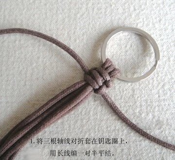 文玩手链绳结编法图解大全,怎样编手串绳结挂物