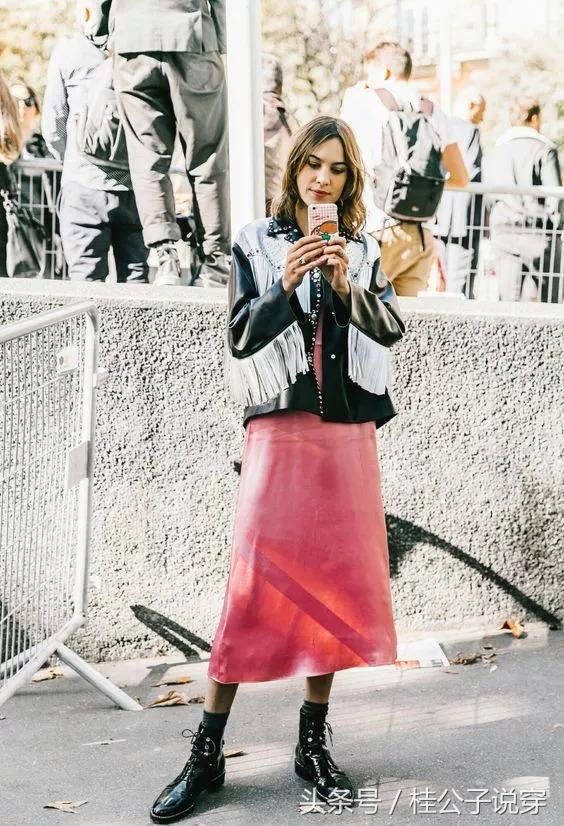 入秋皮衣推荐,早秋帅气干练皮衣