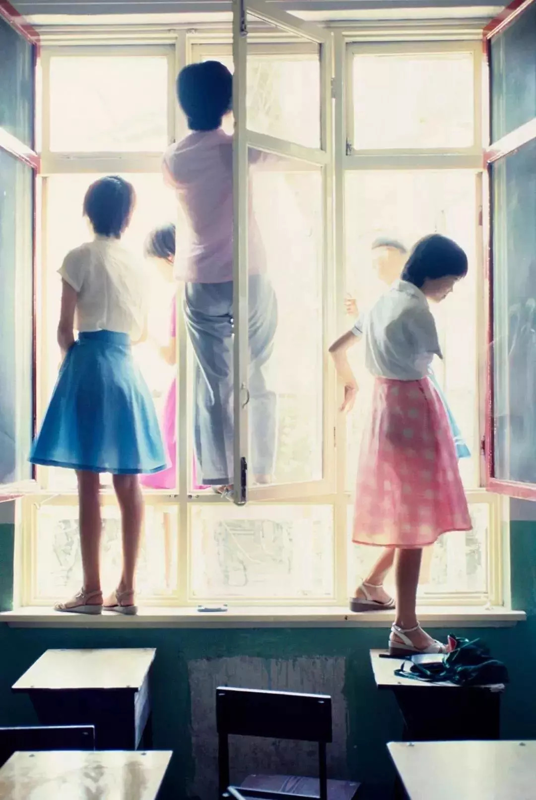 70年代中学生活老照片图文,90年代高中生学生老照片