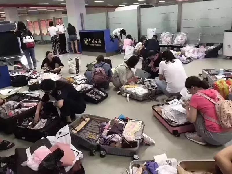 浦东机场查获代购,机场代购被抓