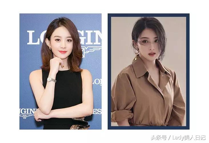 不同脸型选发型圆脸方脸长脸一样,合适方脸圆脸大脸发型显脸小