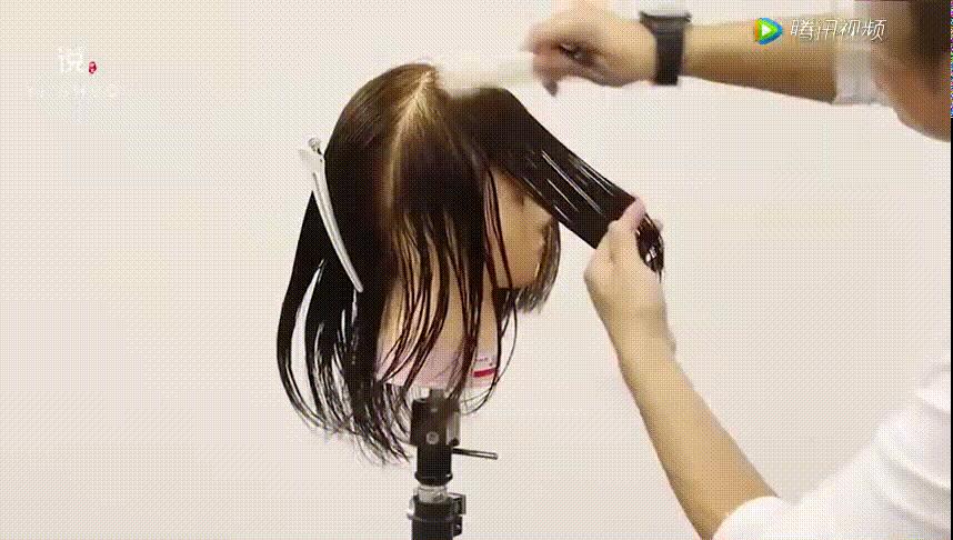 基础长碎发剪发方法与技巧,头发粗碎发多合适什么短发