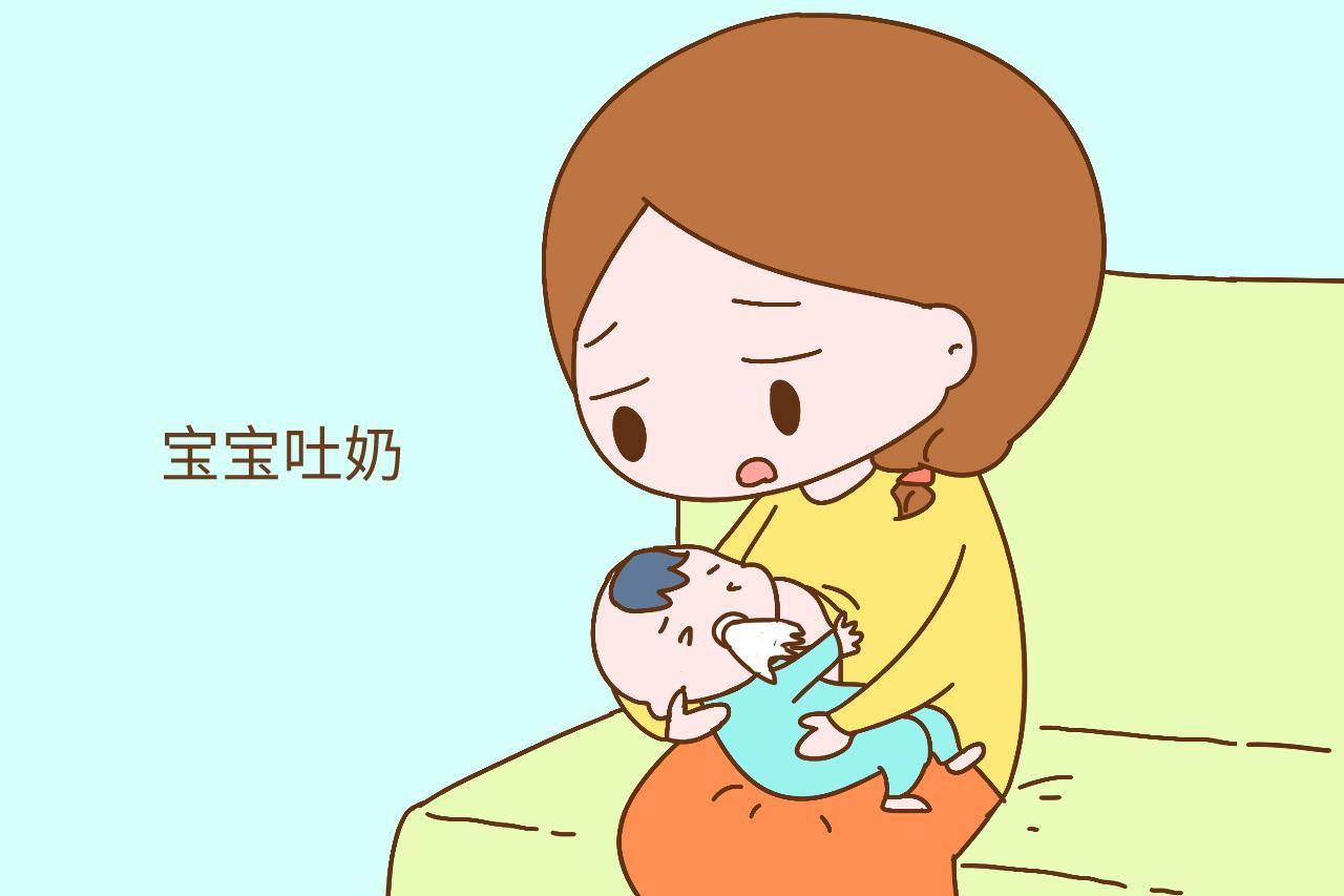 宝宝吐奶的原因及解决办法,宝宝今天吐奶是黄颜色的什么原因