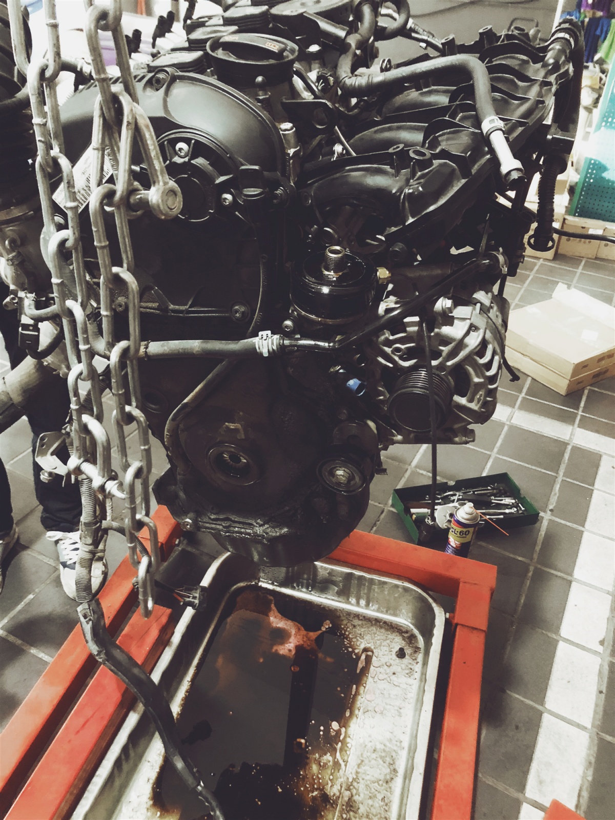 爆缸修复好了还能开不,奥迪a5大修后爆缸