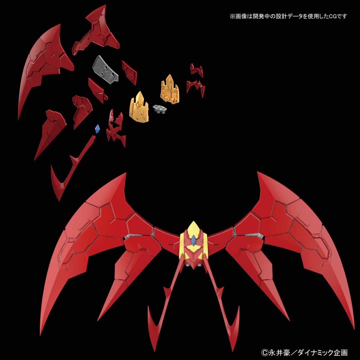 万代hg风魔神塞巴斯提,万代超合金魔神凯撒skl
