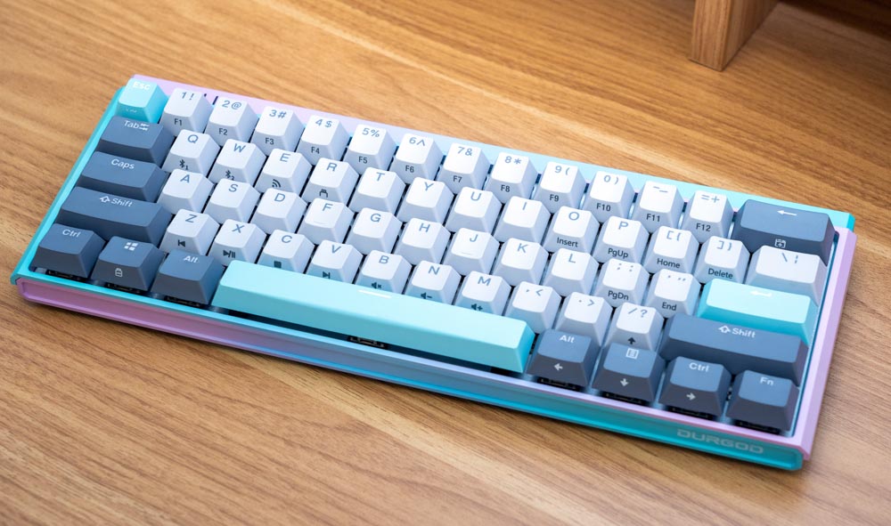 杜伽发布k320w三模无线机械键盘,k330键盘