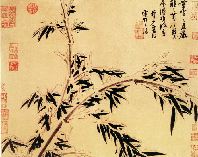 历代画竹精选书籍,历代名家画竹名画大全