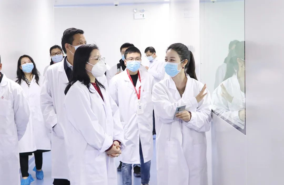 卫健委派行家组赴安徽,湖南省中南源品干细胞科技园