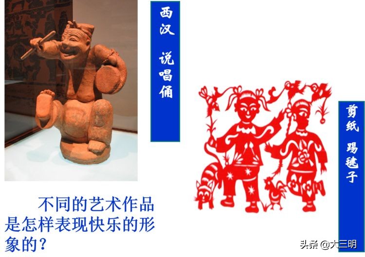 停课不停学四年级学生美术作品展,四年级美术快乐的人微课