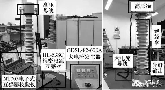 电子式电流互感器实物接线图,基于电流互感器的检测电路设计