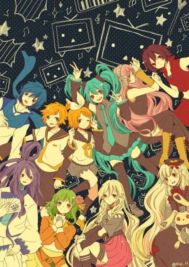 vocaloid所有角色哪位网友了解,vocaloid全体成员图片