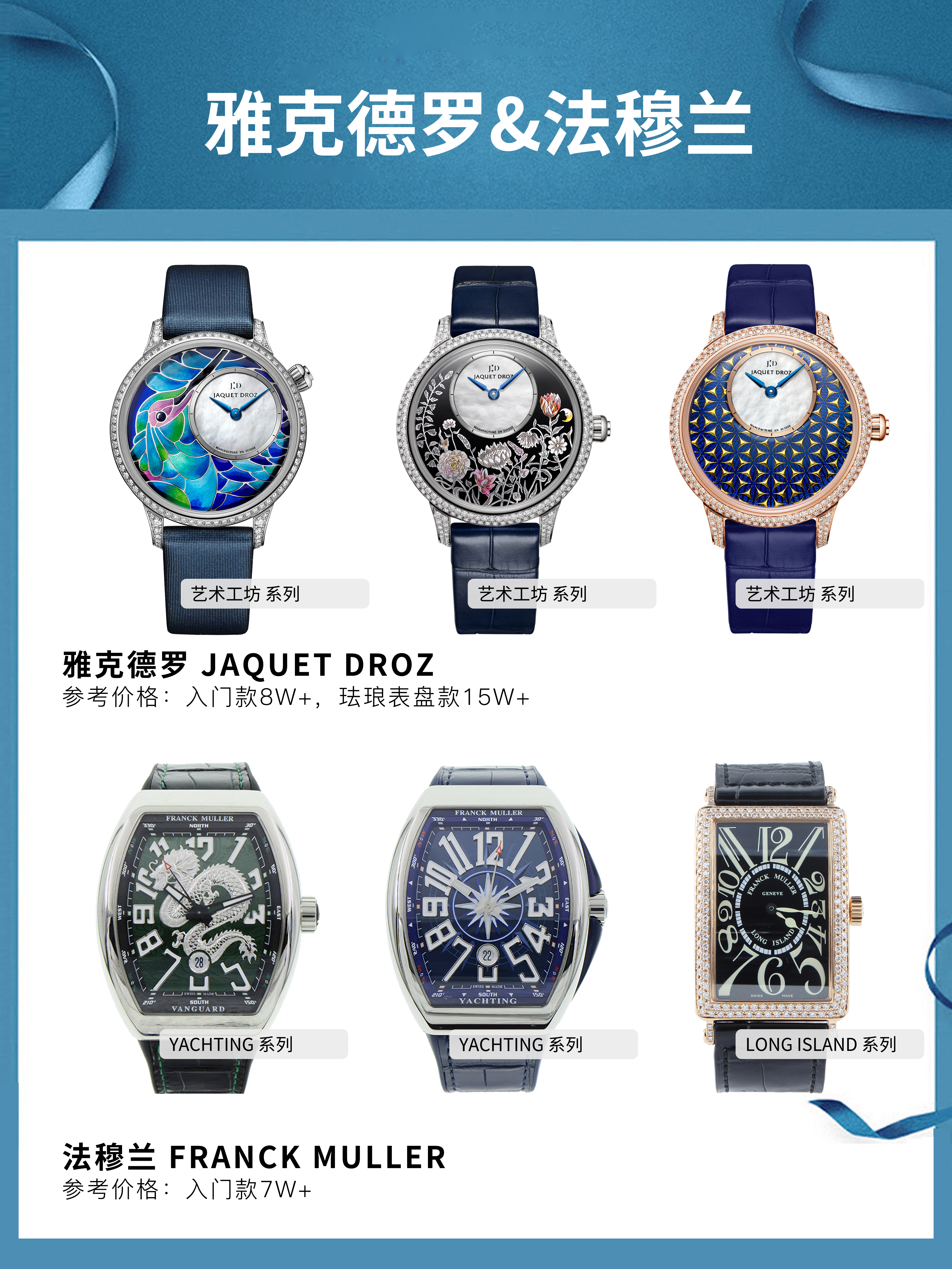 名表欣赏100款,十大最值得买的经典腕表品牌