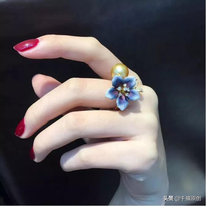 戴着最舒服的对戒,合适日常佩戴的简约戒指