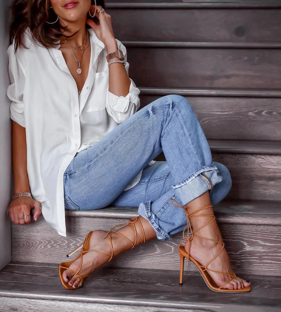 各种身材如何选牛仔裤长度,不同身高牛仔裤怎么选择